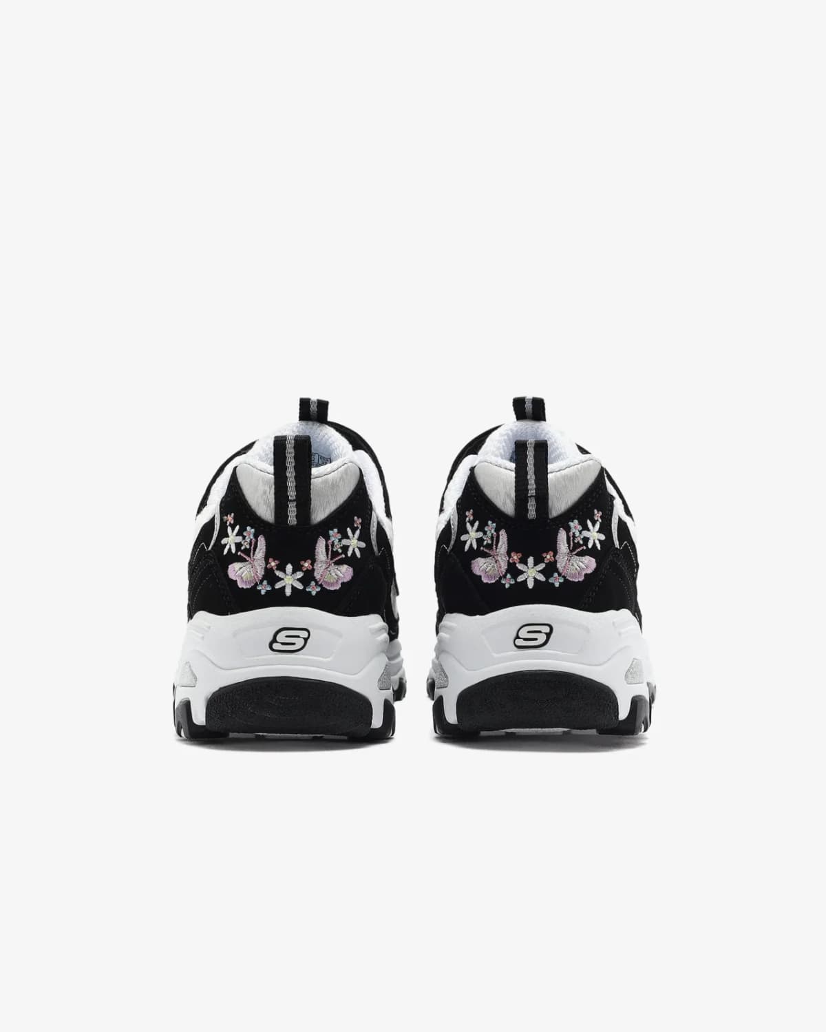 Skechers D'lites Büyük Kız Çocuk Siyah Sneakers · 302540L-BKW (5/7)