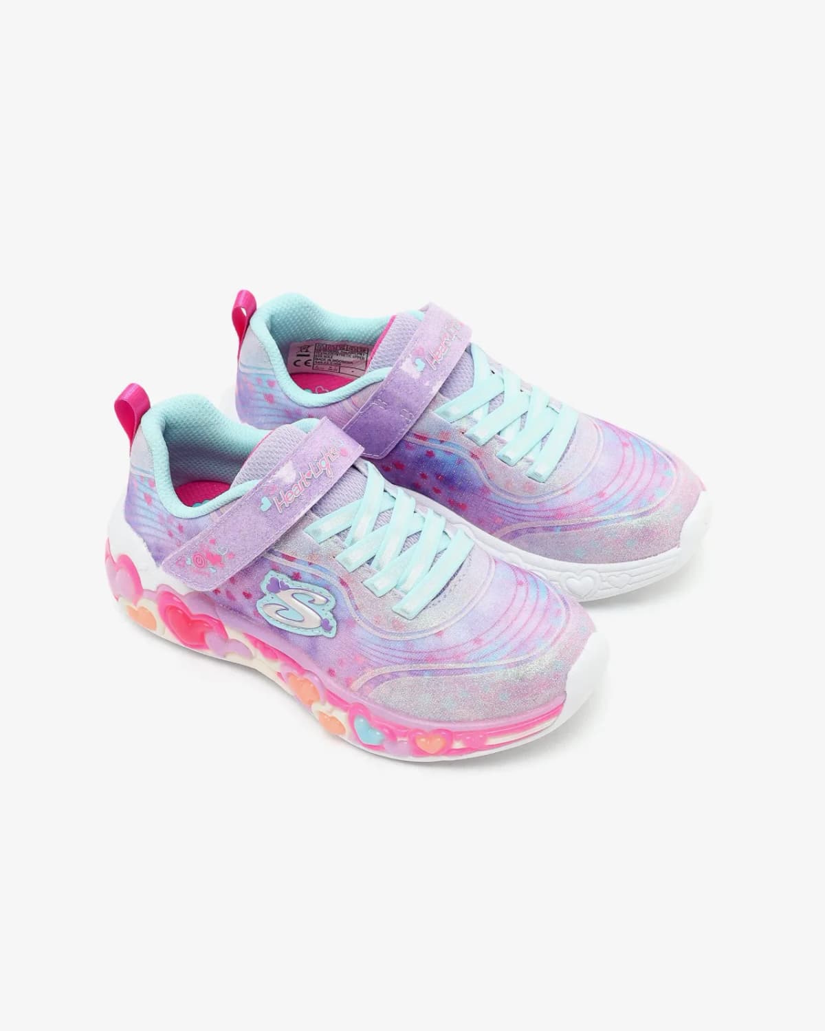 Skechers Eternal Heart Lights Büyük Kız Çocuk Mor Işıklı Spor Ayakkabı · 302696L-LVMT (5/5)