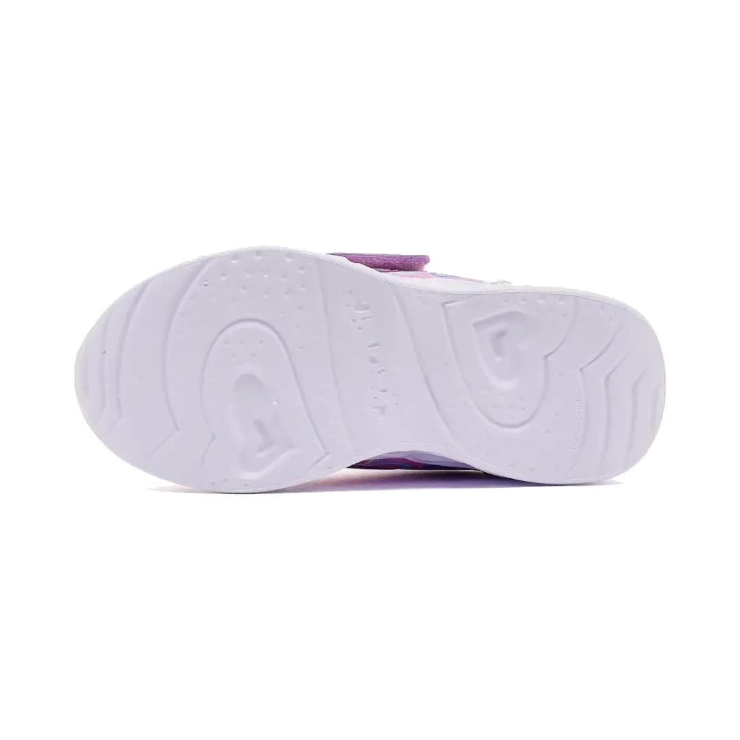 Skechers Heart Lights - Boogie Land Küçük Kız Çocuk Mor Işıklı Spor Ayakkabı · 303258N-LVMT (4/6)