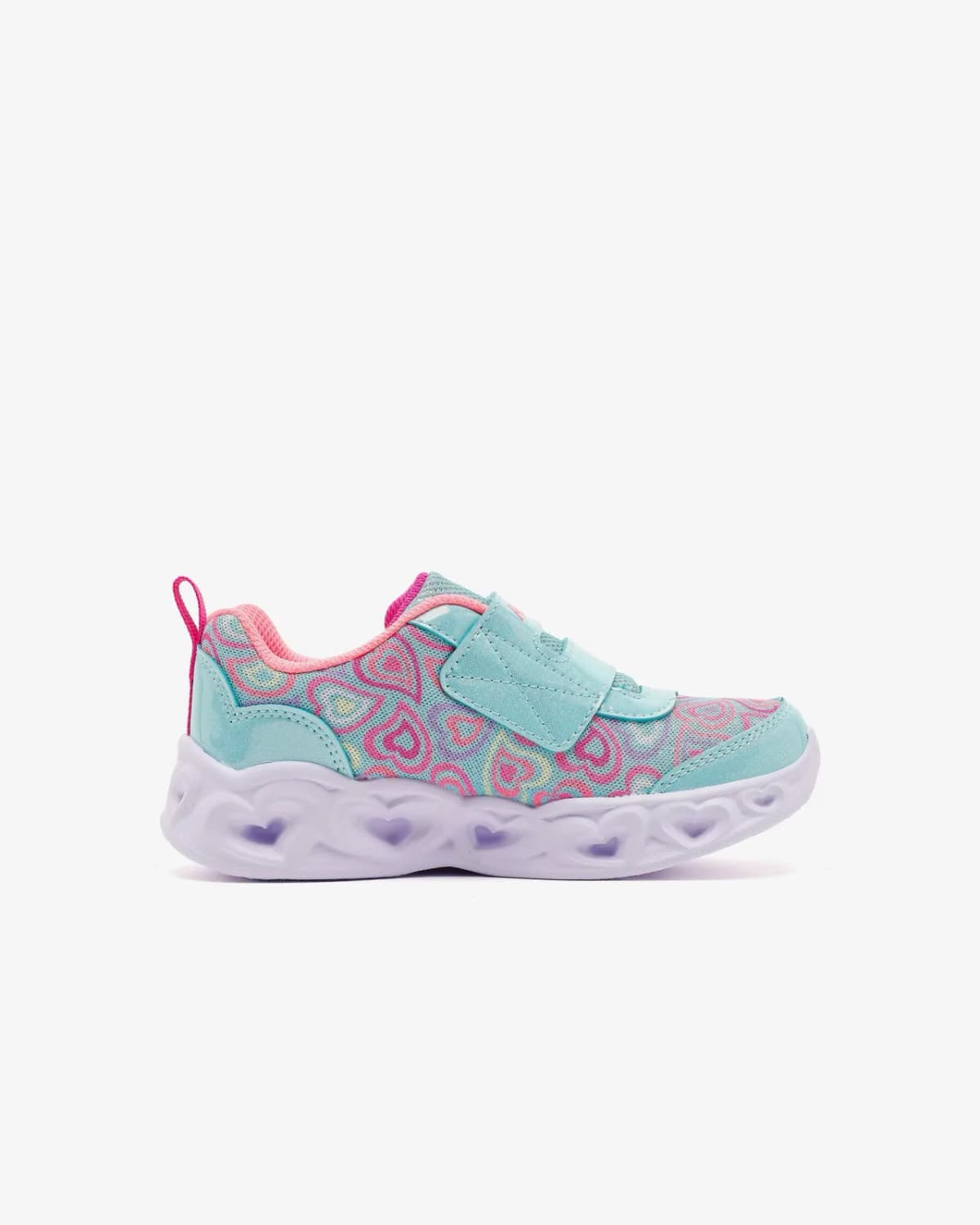 Skechers Heart Lights Küçük Kız Çocuk Haki Işıklı Spor Ayakkabı — Yeşil