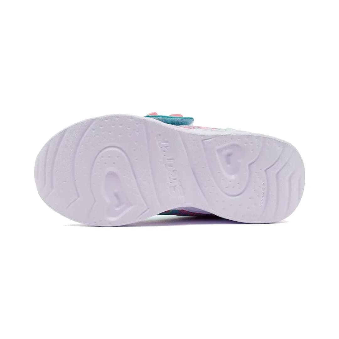 Skechers Heart Lights - Boogie Land Küçük Kız Çocuk Haki Işıklı Spor Ayakkabı — Yeşil · 303258N-MTMT (4/6)