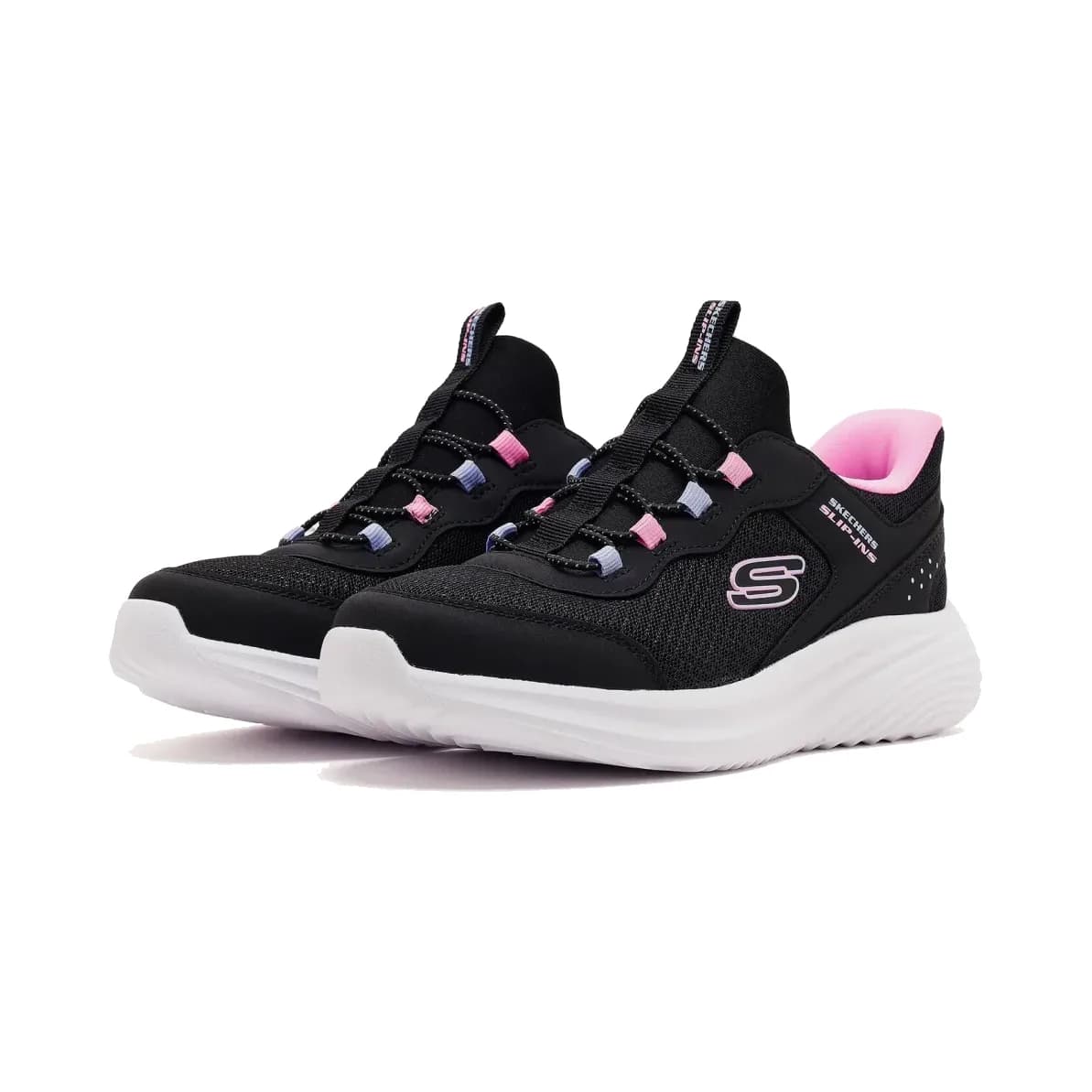 Skechers Bounder Pro - Step One Büyük Kız Çocuk Siyah Spor Ayakkabı · 303690L-BLK (3/7)