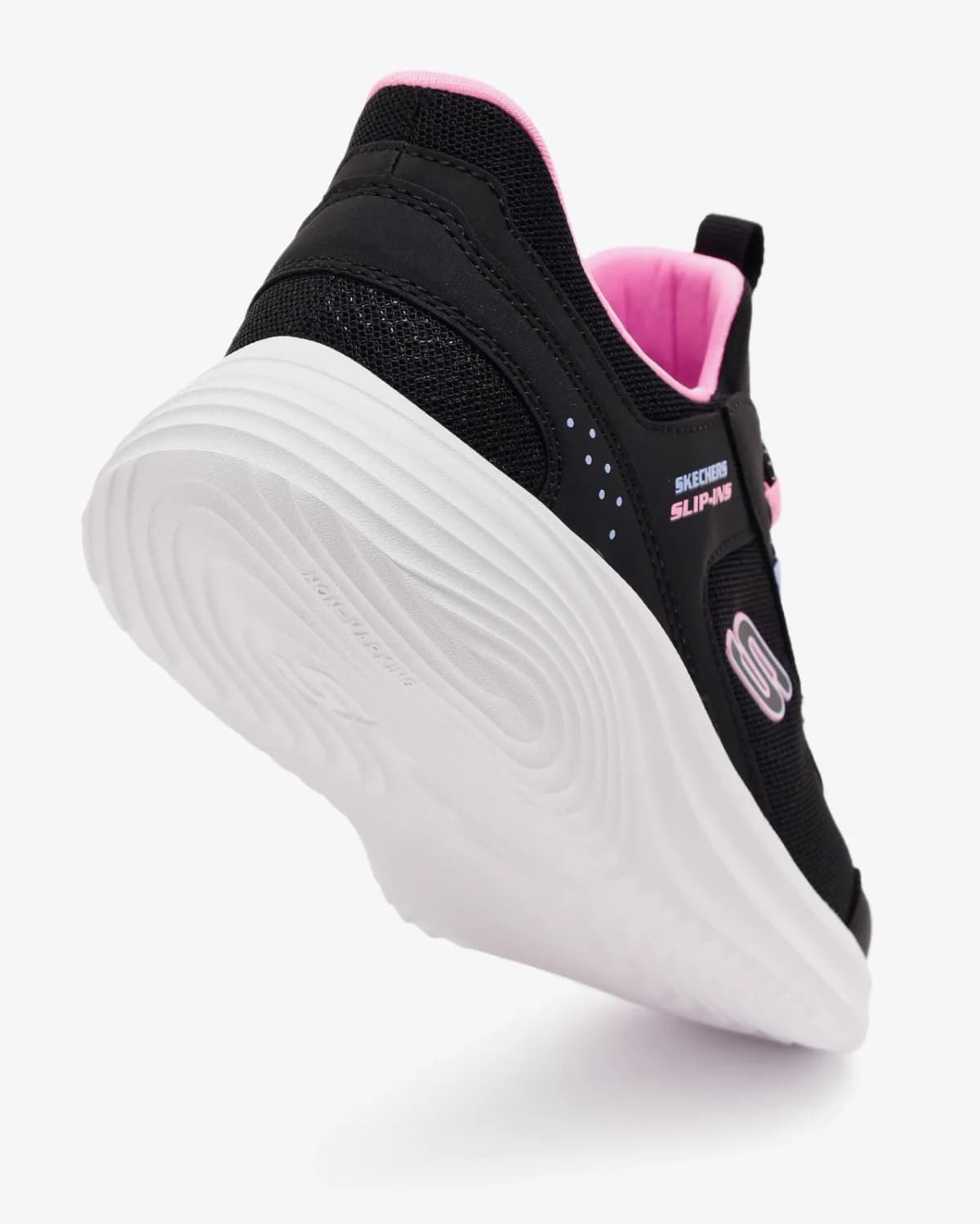 Skechers Bounder Pro - Step One Büyük Kız Çocuk Siyah Spor Ayakkabı · 303690L-BLK (7/7)