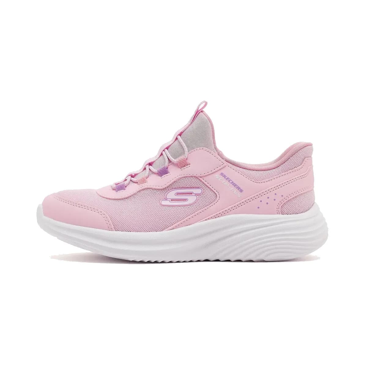 Skechers Bounder Pro - Step One Büyük Kız Çocuk Pembe Spor Ayakkabı · 303690L-LTPK (2/7)