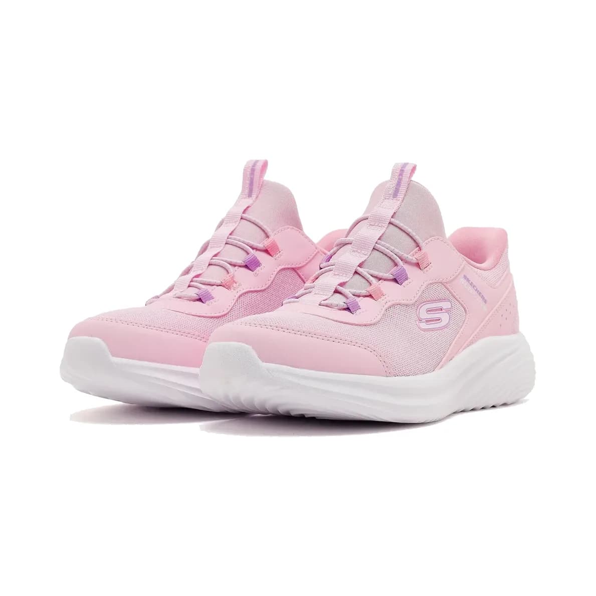 Skechers Bounder Pro - Step One Büyük Kız Çocuk Pembe Spor Ayakkabı · 303690L-LTPK (3/7)