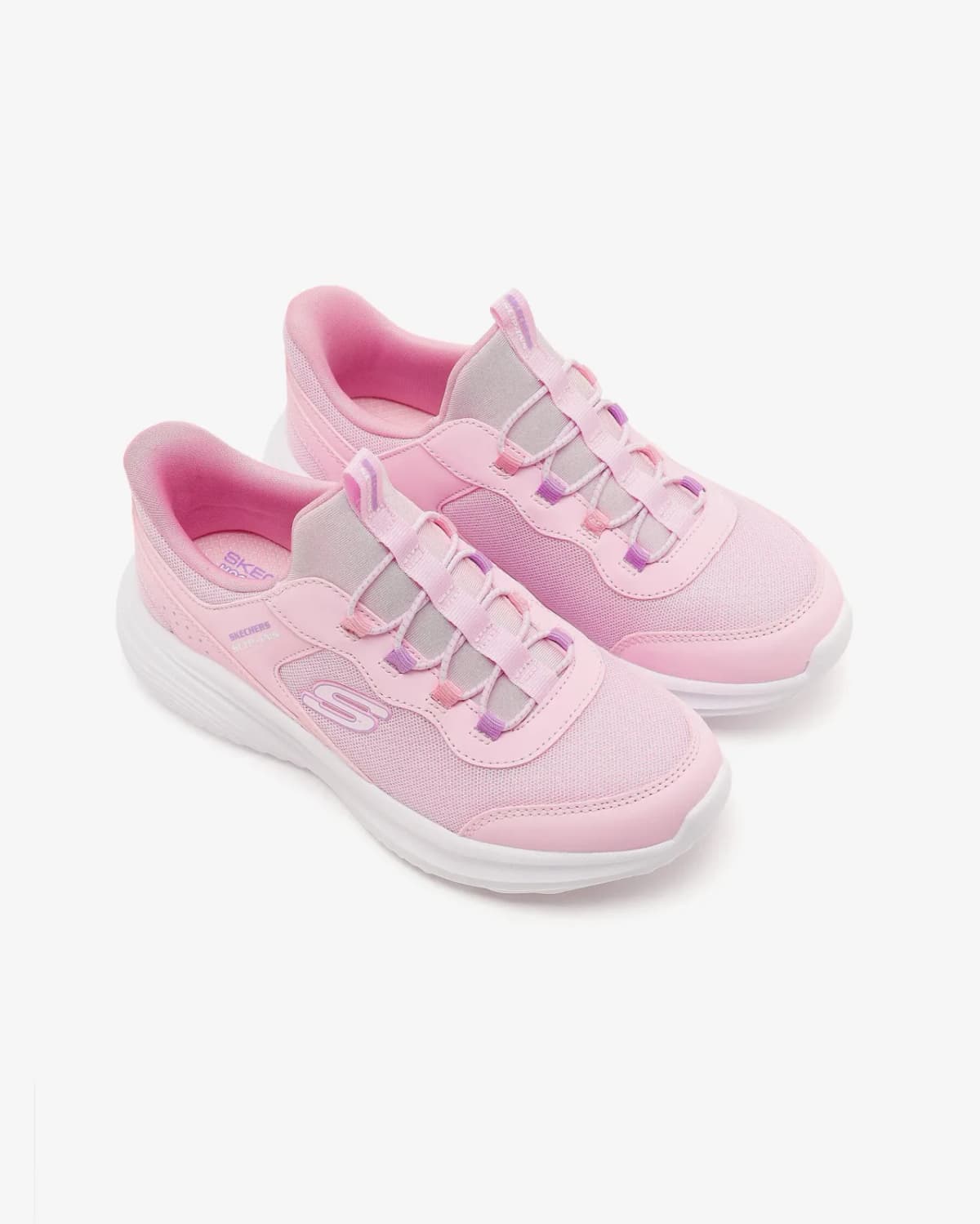 Skechers Bounder Pro - Step One Büyük Kız Çocuk Pembe Spor Ayakkabı · 303690L-LTPK (6/7)