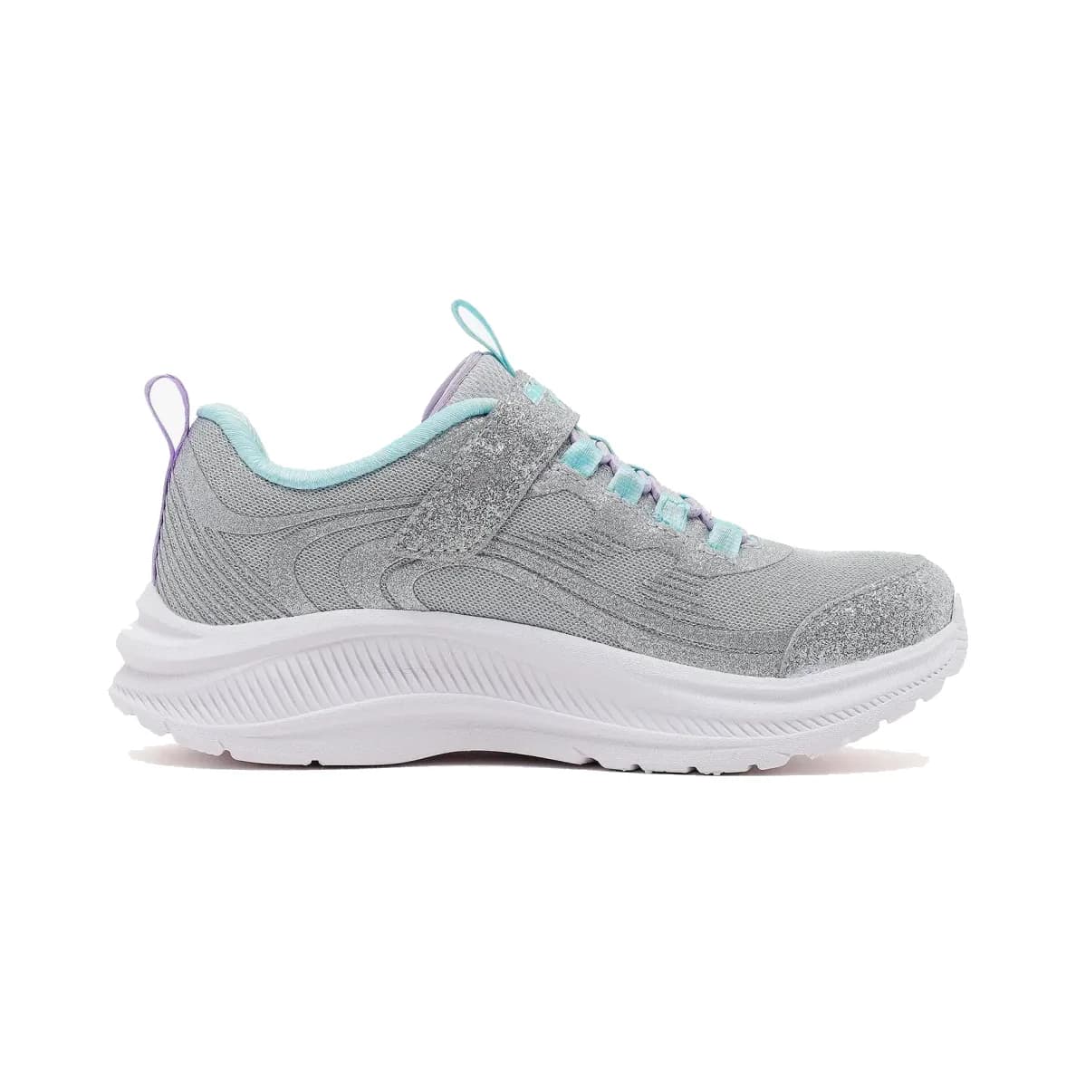 Skechers Rainbow Cruisers-glitzy Glow Büyük Kız Çocuk Gri Işıklı Spor Ayakkabı — Mavi · 303726L-SLBL
