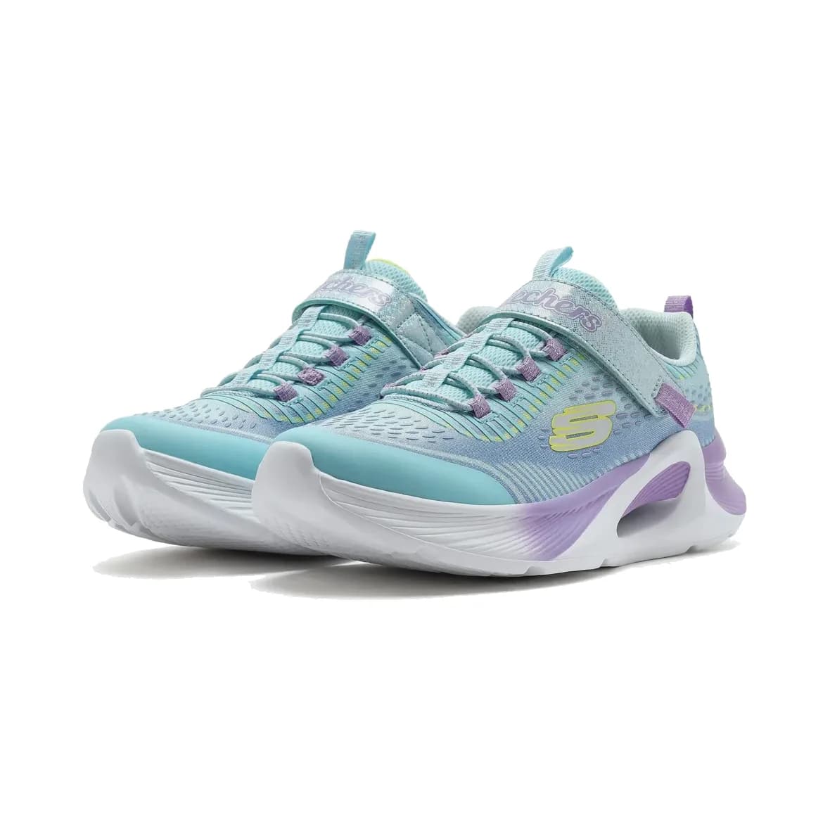 Skechers Tide Tech Büyük Kız Çocuk Haki Spor Ayakkabı — Yeşil · 303896L-MTMT (3/7)