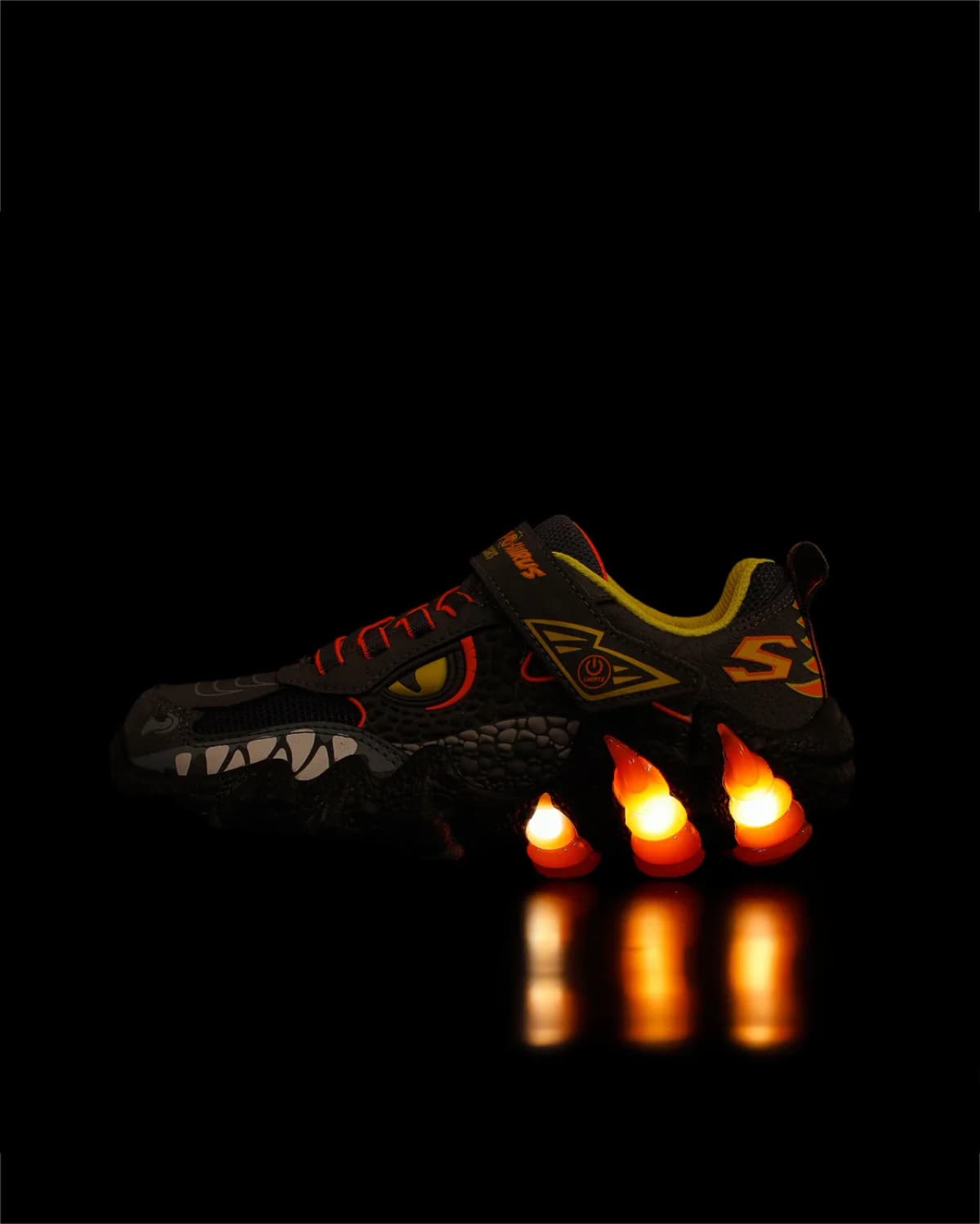 Skechers Skech-o-saurus Lights 2.0 Büyük Erkek Çocuk Gri Işıklı Spor Ayakkabı · 400121L-CCOR (6/6)