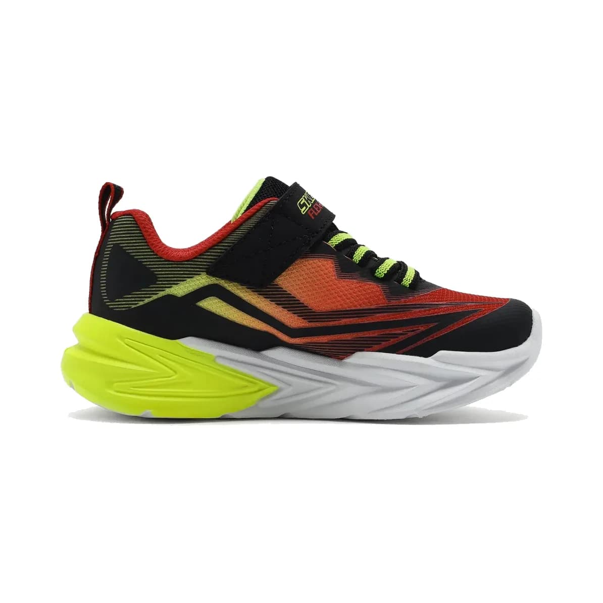 Skechers Flex - Glow Ultra Büyük Erkek Çocuk Siyah Işıklı Spor Ayakkabı — Çok Renkli · 400139L-BKRD