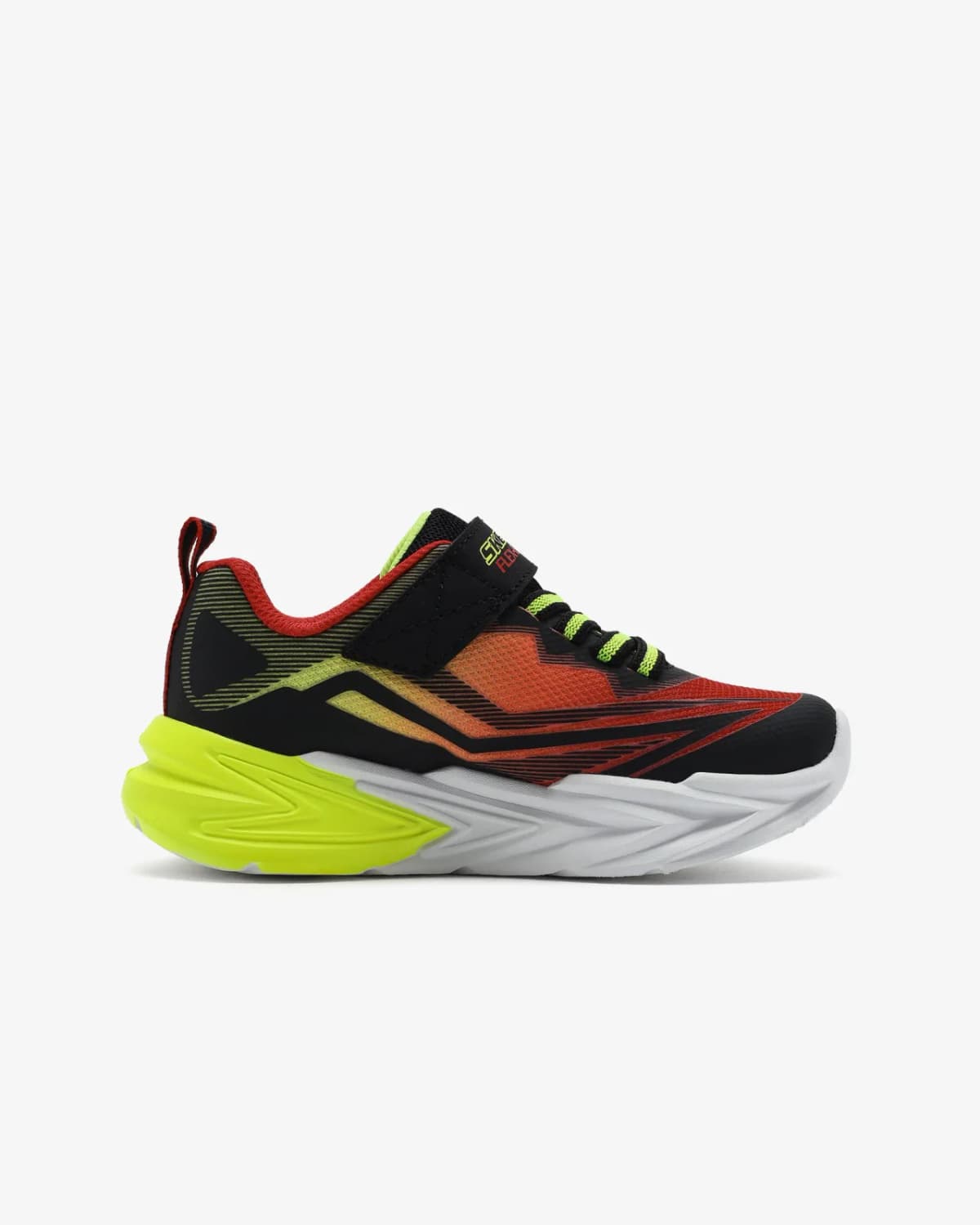 Skechers Flexglow Ultra Büyük Erkek Çocuk Siyah Işıklı Spor Ayakkabı — Çok Renkli