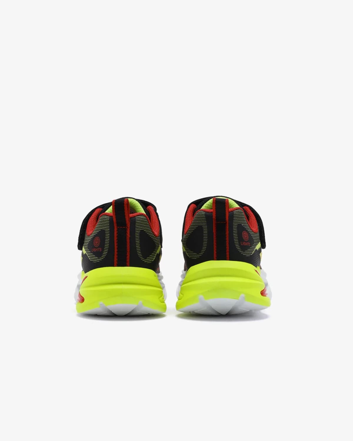 Skechers Flex - Glow Ultra Büyük Erkek Çocuk Siyah Işıklı Spor Ayakkabı — Çok Renkli · 400139L-BKRD (5/8)