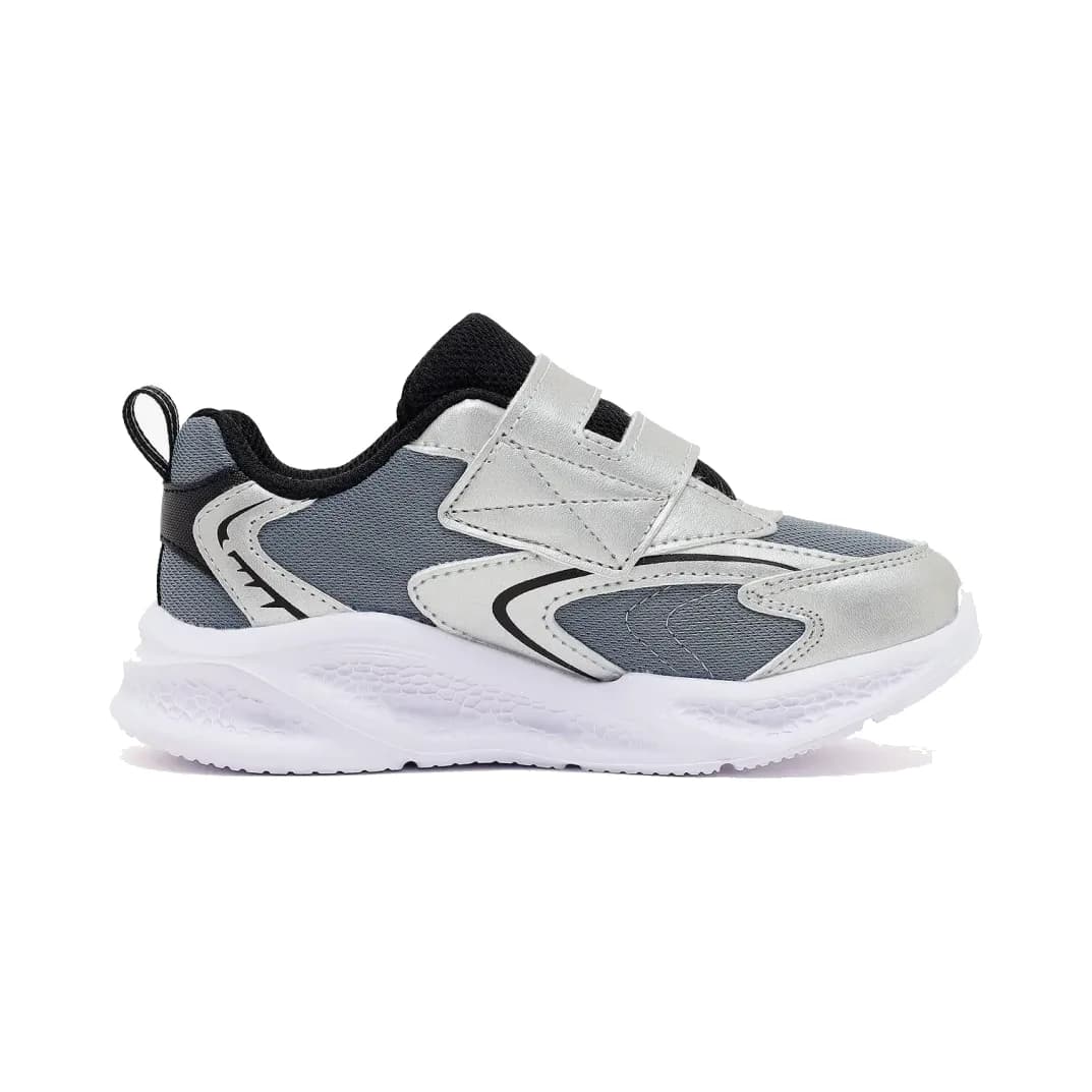 Skechers Meteor-lights - Glow Spike Küçük Erkek Çocuk Gri Işıklı Spor Ayakkabı · 401498N-SLBK