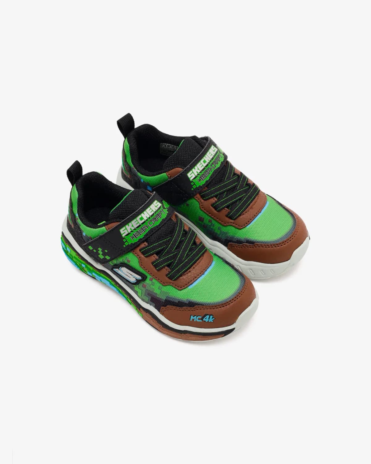 Skechers Mega Scene Küçük Erkek Çocuk Kahverengi Spor Ayakkabı · 402162N-BRMT (5/5)