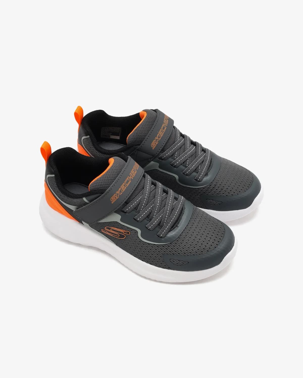 Skechers Bounder 2.0 Büyük Erkek Çocuk Gri Spor Ayakkabı · 403902L-CCOR (6/7)