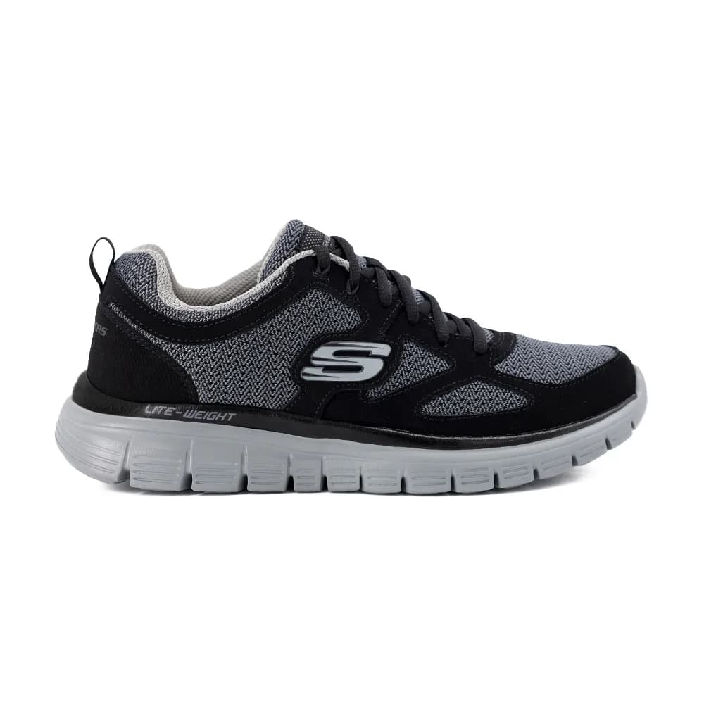 Skechers Burns Agoura Erkek Spor Ayakkabı Siyah görsel 1