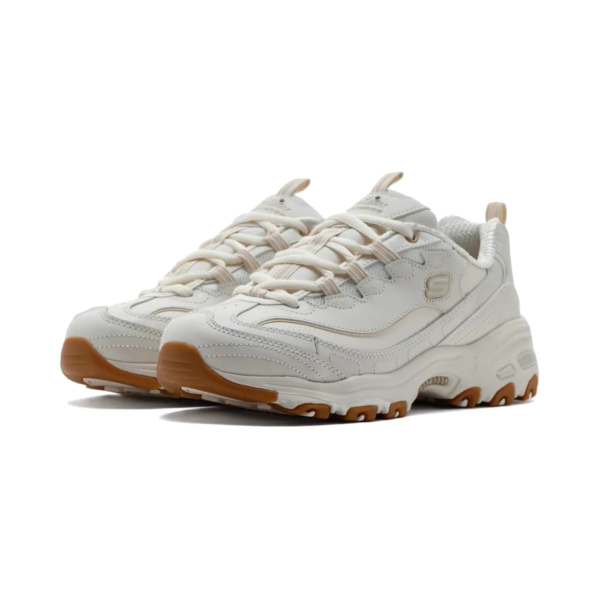 Skechers D'lites - Good Neutral Kadın Beyaz Sneakers · 149807-OFWT (3/10)