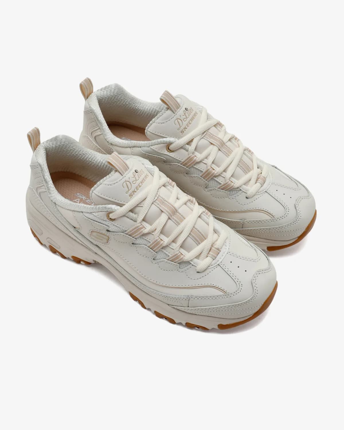 Skechers D'lites - Good Neutral Kadın Beyaz Sneakers · 149807-OFWT (6/10)