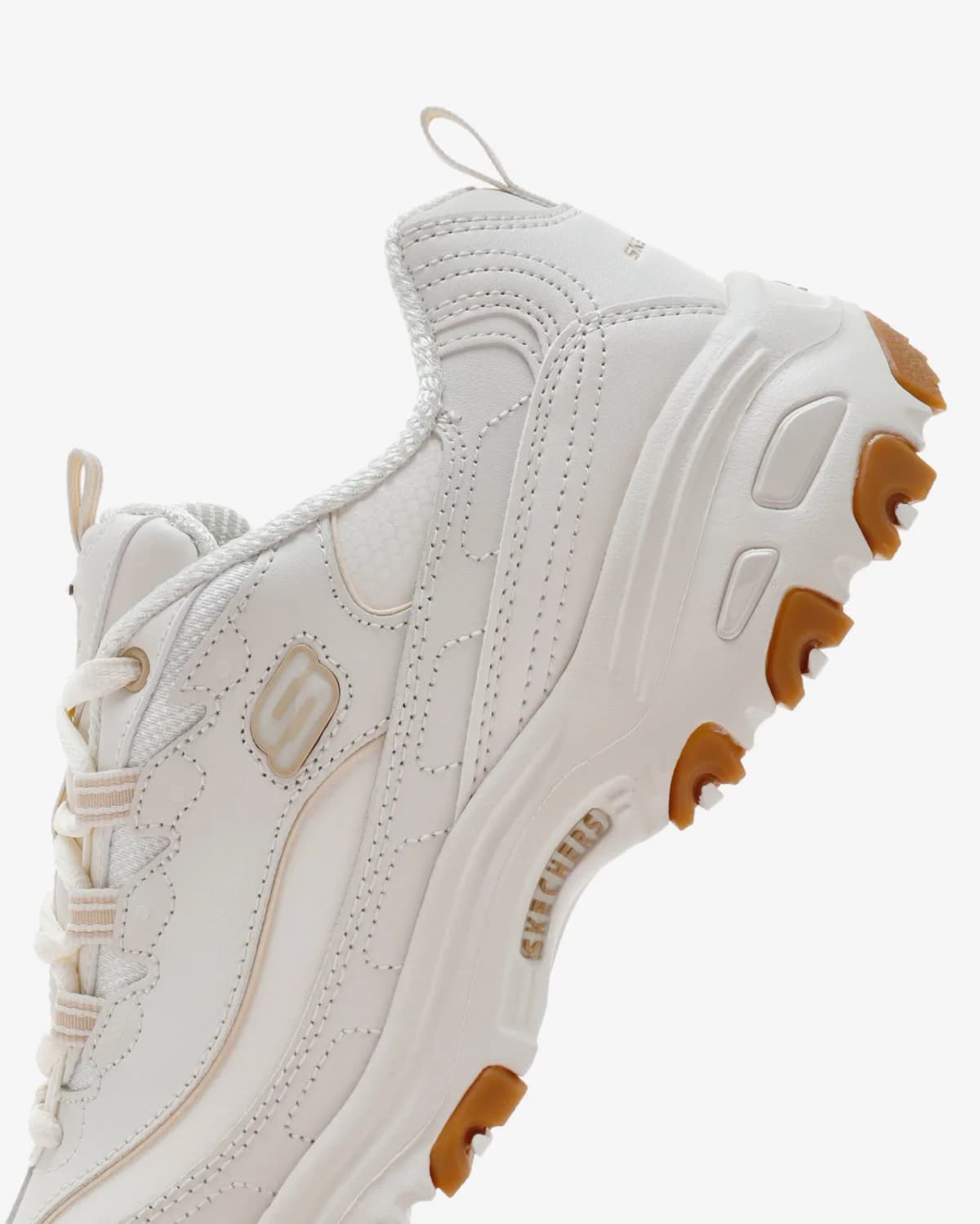 Skechers D'lites - Good Neutral Kadın Beyaz Sneakers · 149807-OFWT (7/10)