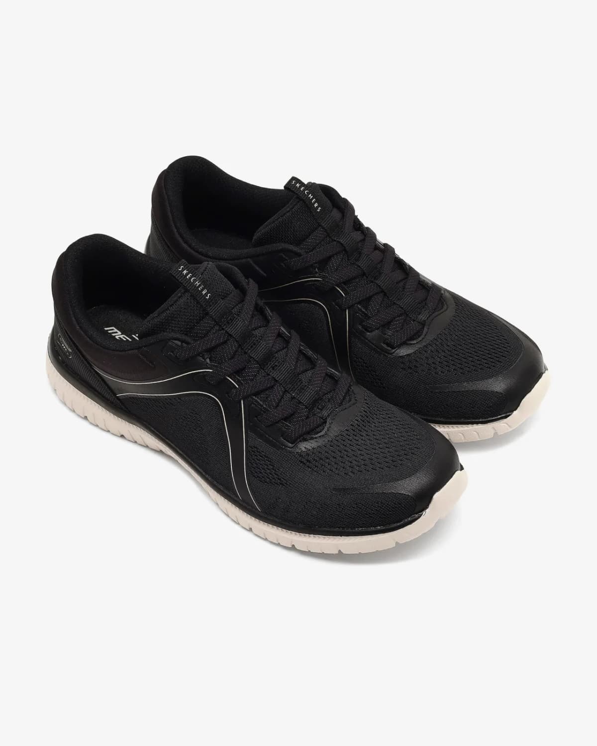 Skechers Virtue Kadın Siyah Günlük Ayakkabı · 104436-BKW (5/5)