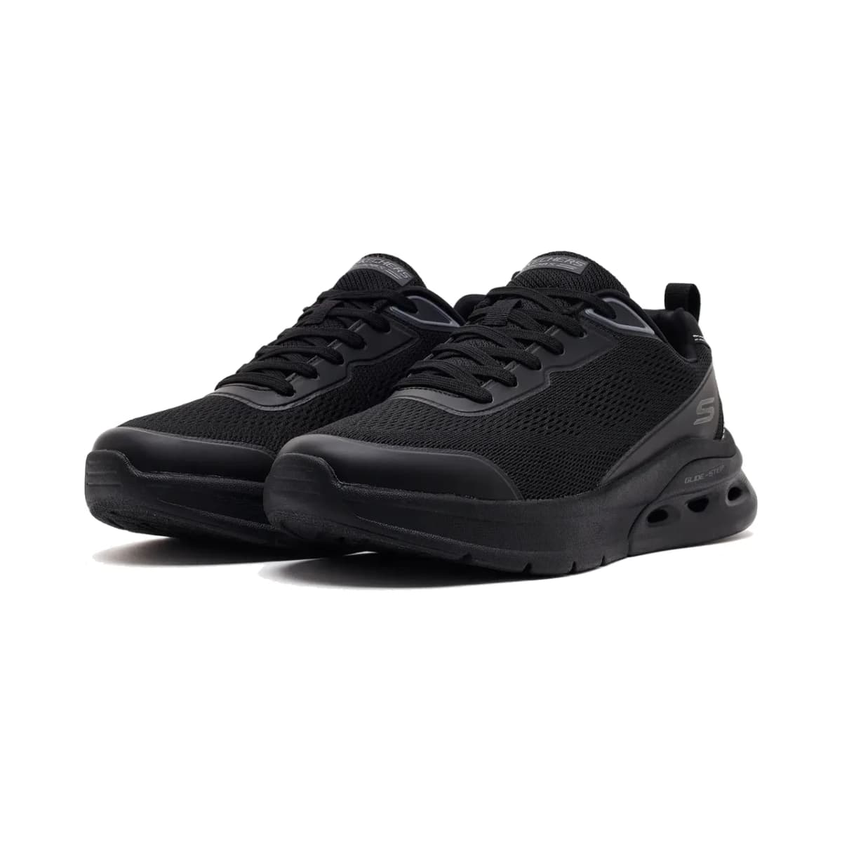 Skechers Bobs Arc Waves 2.0 - Class Rank Erkek Siyah Spor Ayakkabı · 118340-BBK (3/5)