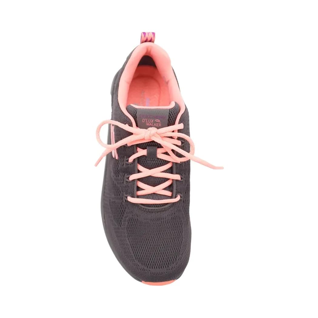 Skechers D'Lux Walker Get Oasis Kadın Spor Ayakkabı Koyu Gri · 149810-CCCL (3/3)