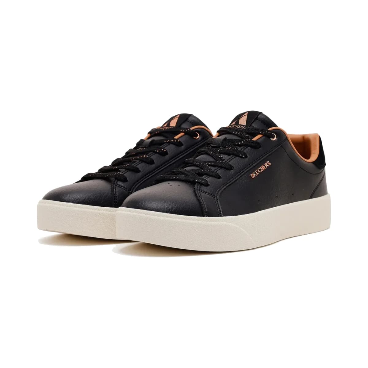 Skechers Belmont Kadın Siyah Sneakers · 185535-BLK (3/5)