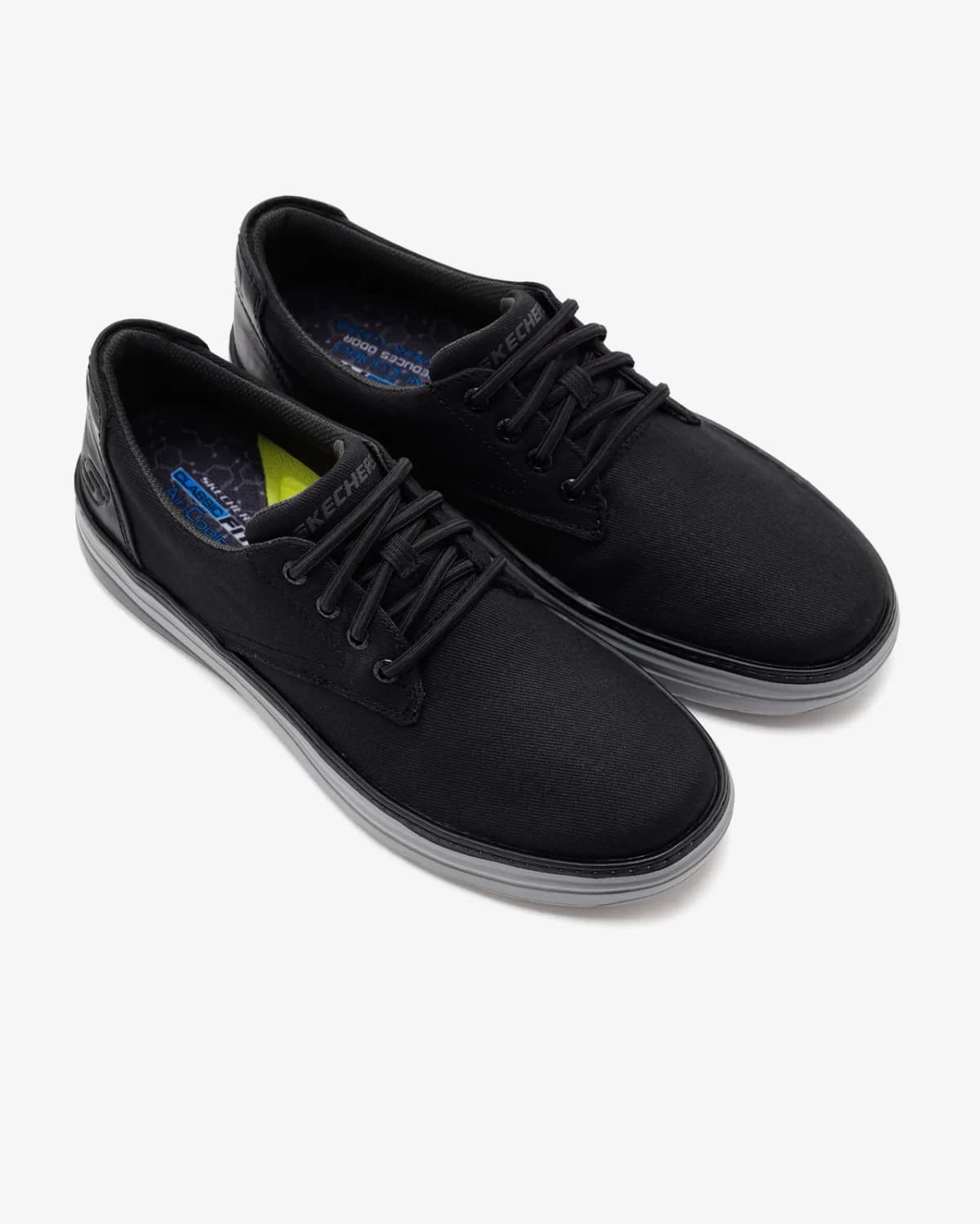 Skechers Hyland - Ratner Erkek Siyah Günlük Ayakkabı · 205135-BLK (6/10)