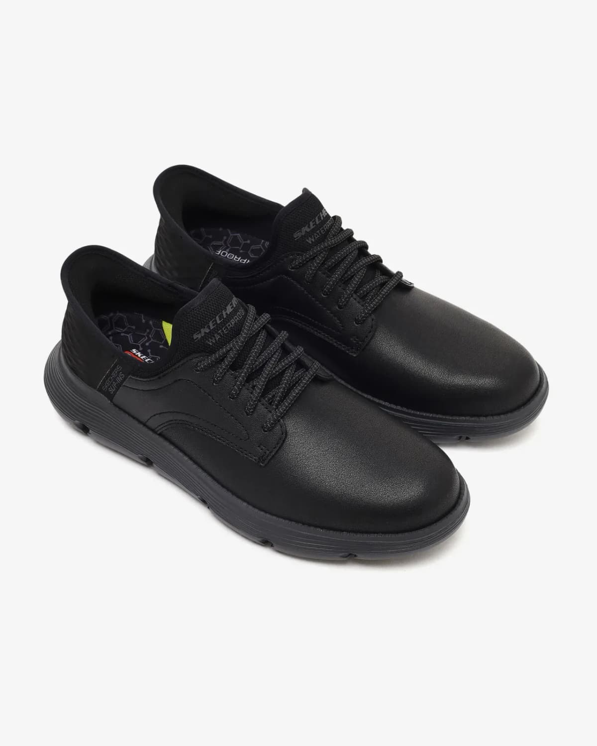 Skechers Garza Erkek Siyah Su Geçirmez Günlük Ayakkabı · 205278-BBK (6/7)