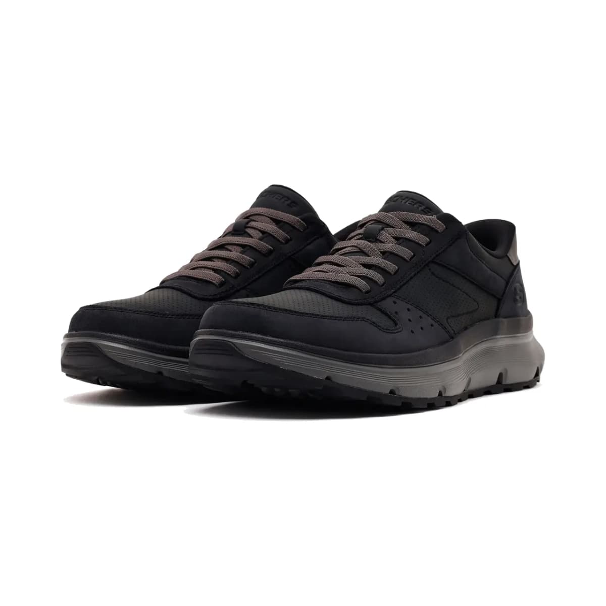 Skechers Garza Ultra Erkek Siyah Günlük Ayakkabı · 205867-BLK (3/7)