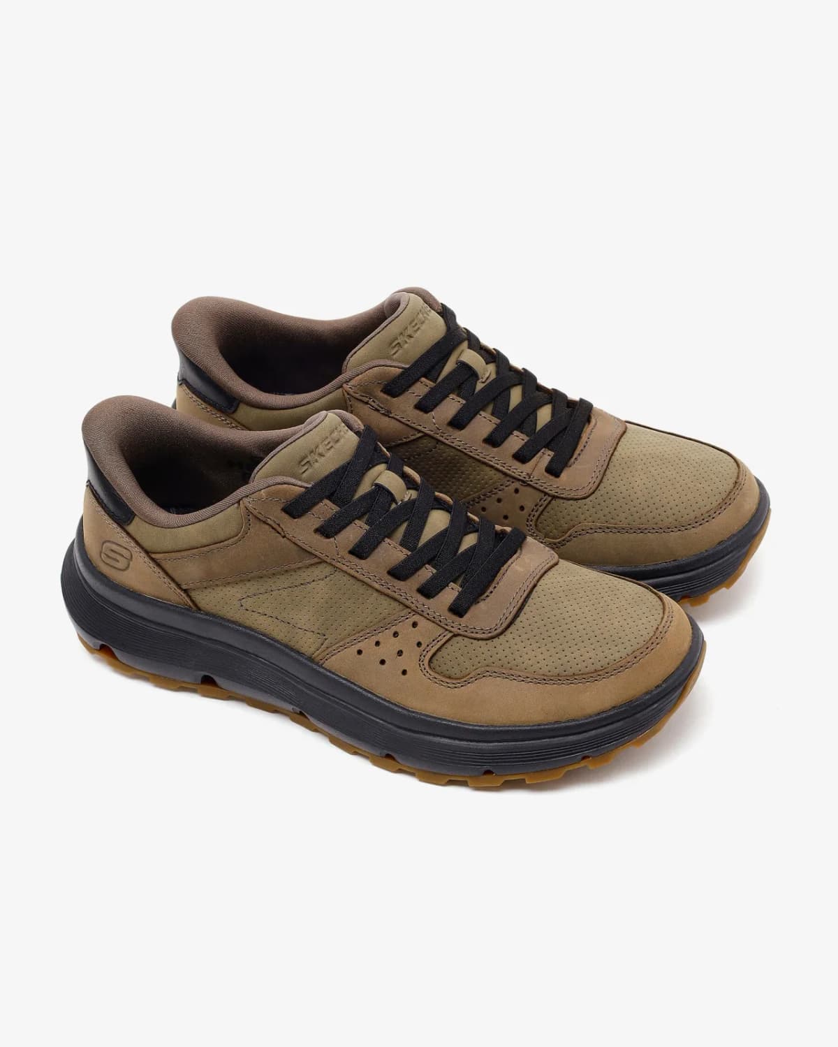 Skechers Garza Ultra Erkek Haki Günlük Ayakkabı — Yeşil · 205867-OLV (6/7)