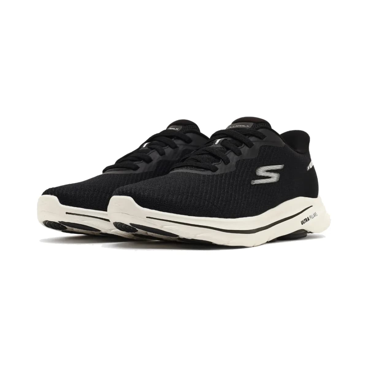 Skechers Go Walk 8 - Pate Erkek Siyah Yürüyüş Ayakkabısı · 216783-BKW (3/7)