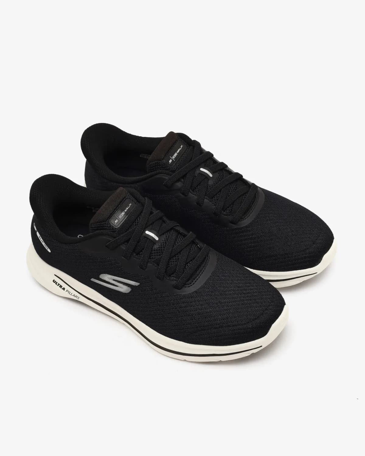 Skechers Go Walk 8 - Pate Erkek Siyah Yürüyüş Ayakkabısı · 216783-BKW (6/7)