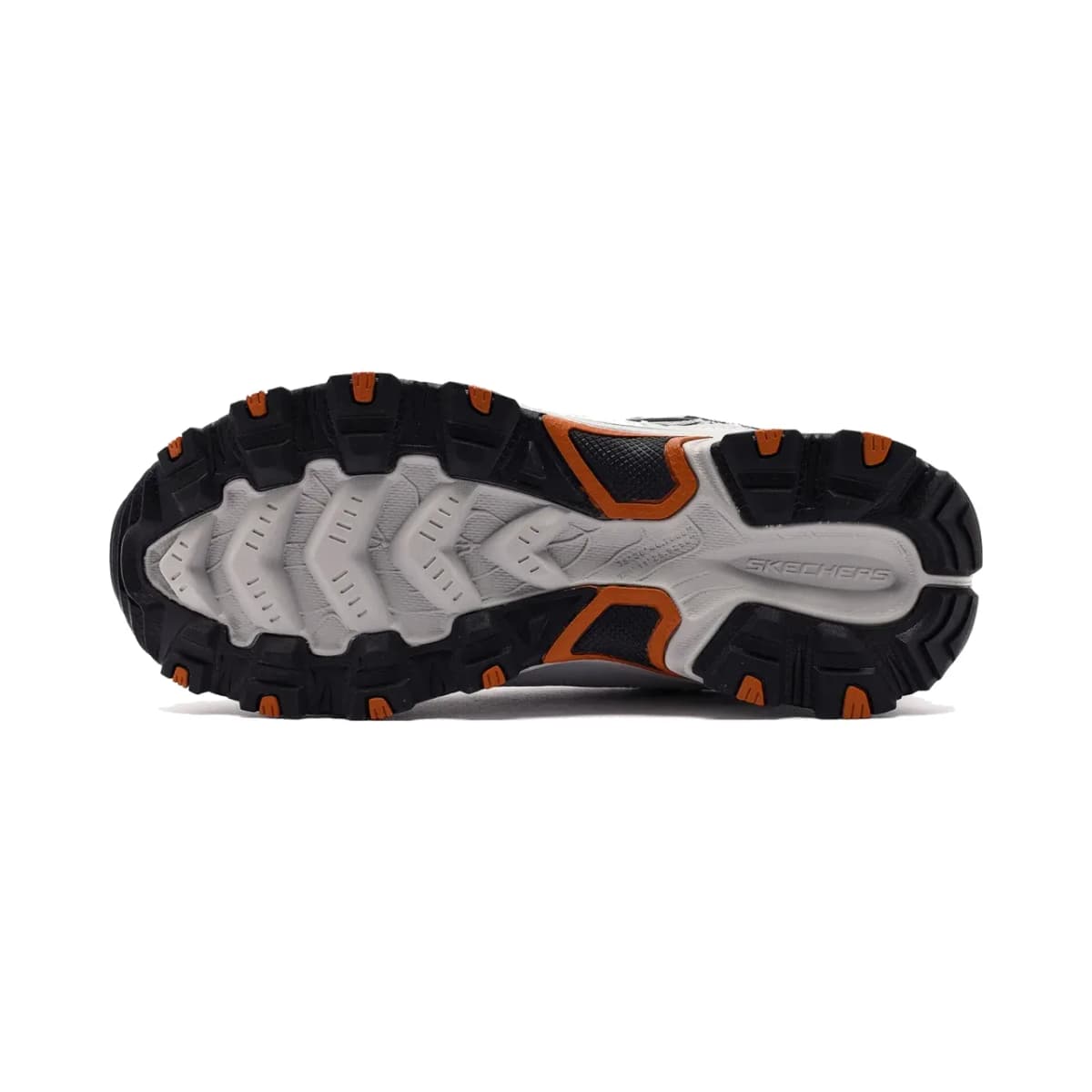 Skechers Stamina At - Vintage Stitch Erkek Gri Su Geçirmez Outdoor Ayakkabı — Turuncu · 237529-GYOR (4/8)