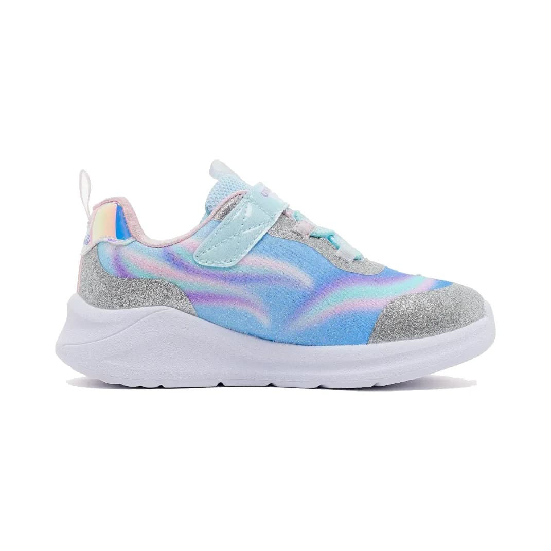 Skechers Unicorn Chaser Küçük Kız Çocuk Gri Işıklı Spor Ayakkabı · 302298N-SMLT