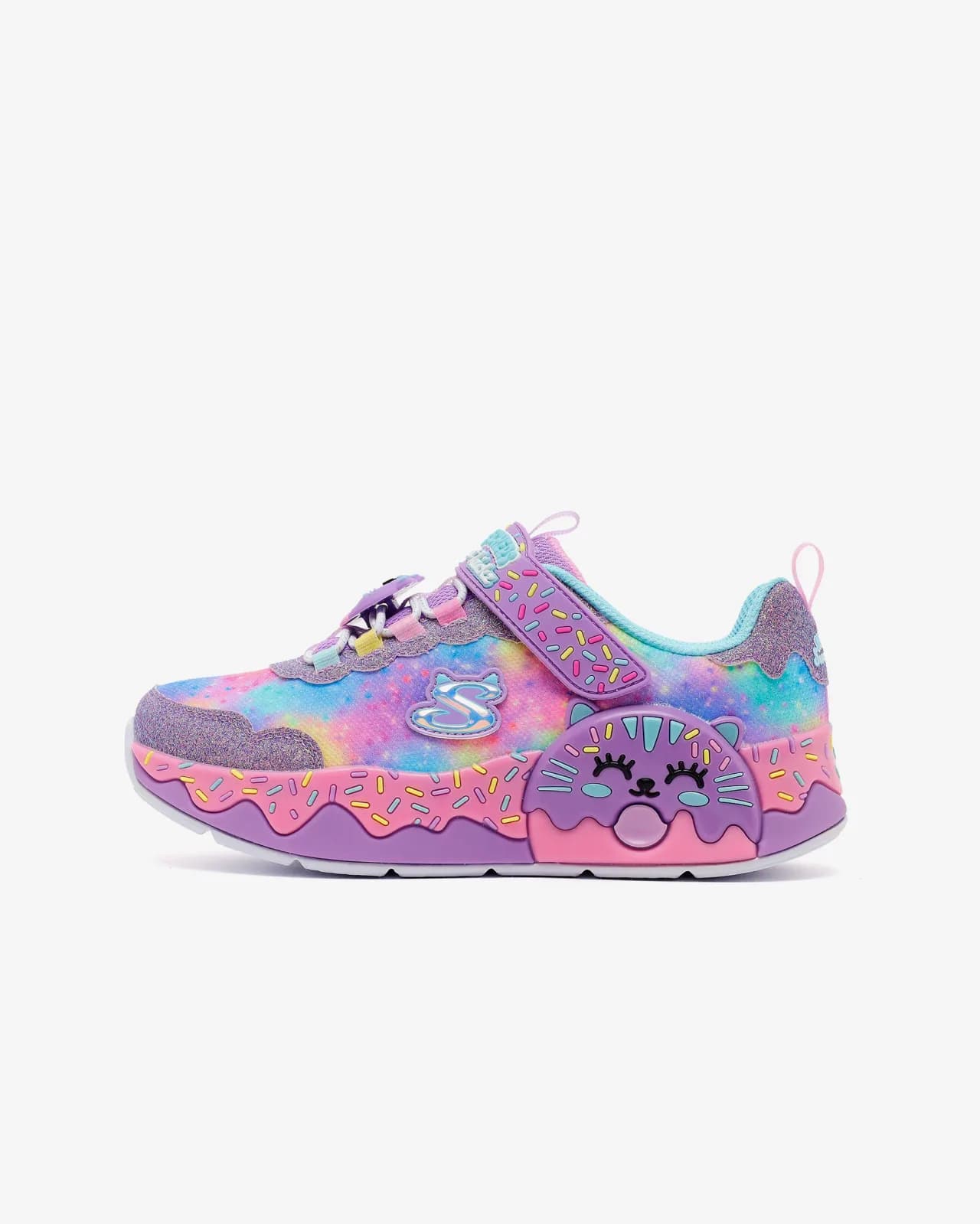 Donut Kitty Büyük Kız Çocuk Mor Spor Ayakkabı