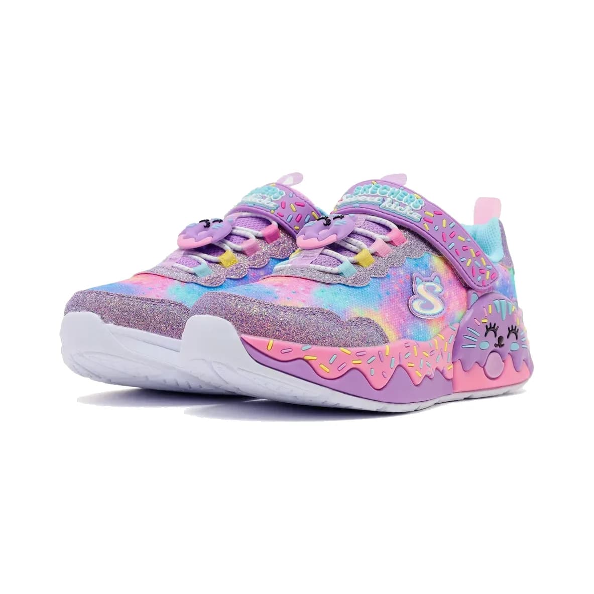 Skechers Donut Kitty Büyük Kız Çocuk Mor Spor Ayakkabı · 302367L-LVMT (3/5)