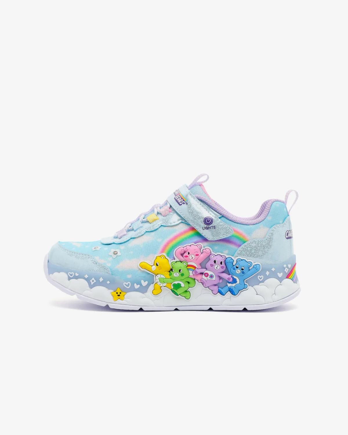 Skechers Hugs N Snugs Büyük Kız Çocuk Mavi Işıklı Spor Ayakkabı · 302390L-BLMT (3/7)