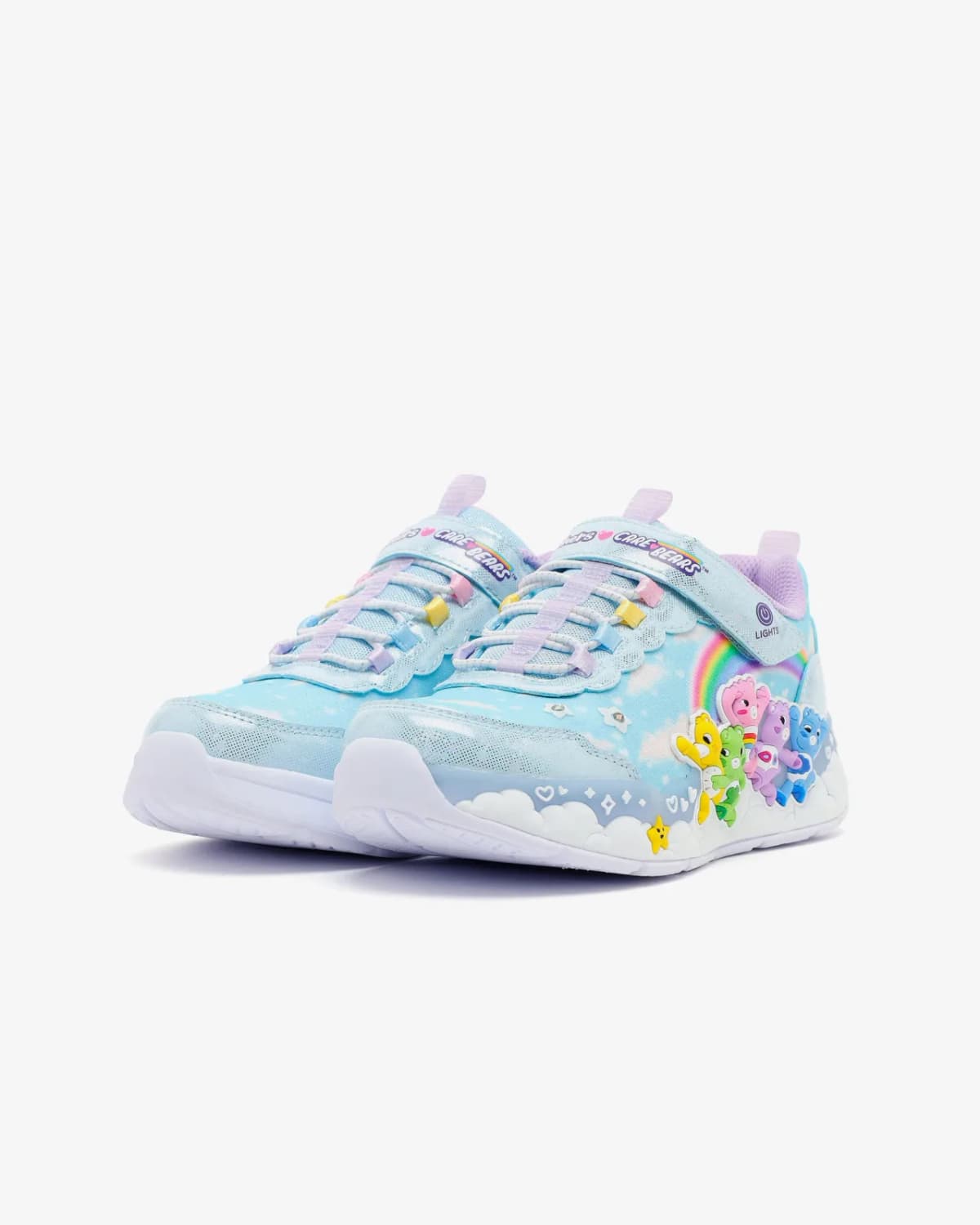 Skechers Hugs N Snugs Büyük Kız Çocuk Mavi Işıklı Spor Ayakkabı · 302390L-BLMT (4/7)
