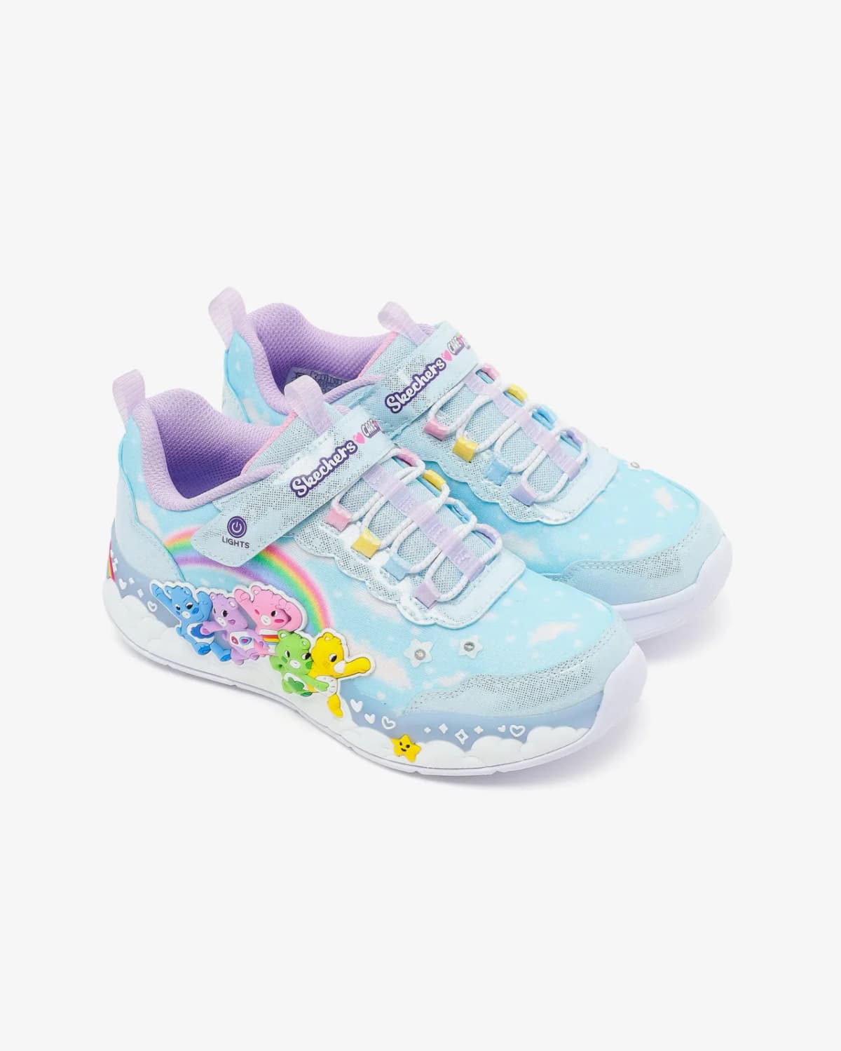 Skechers Hugs N Snugs Büyük Kız Çocuk Mavi Işıklı Spor Ayakkabı · 302390L-BLMT (6/7)