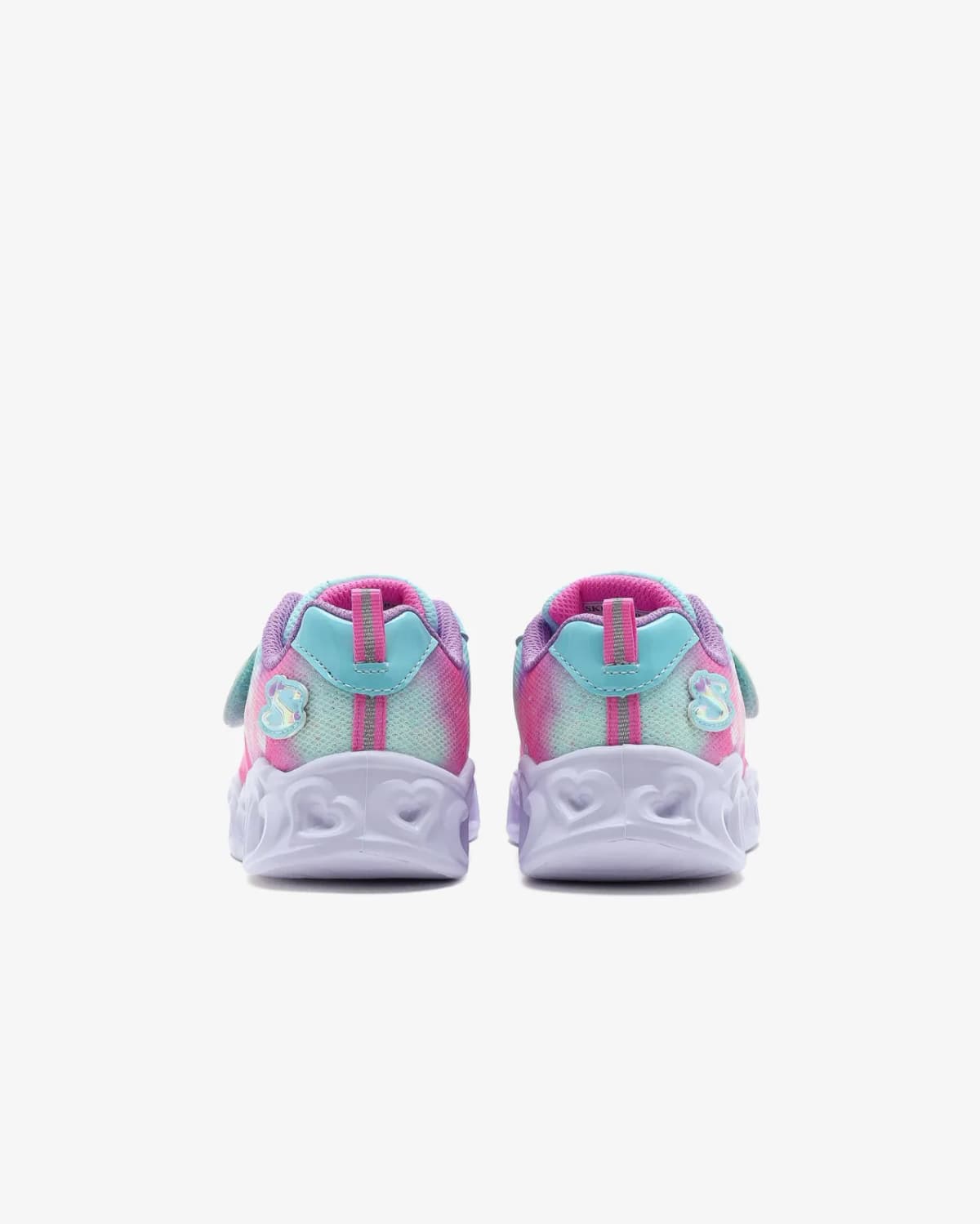 Skechers Heart Lights - Lovin Reflection Küçük Kız Çocuk Mor Işıklı Spor Ayakkabı — Mavi · 302693N-TQLV (5/8)