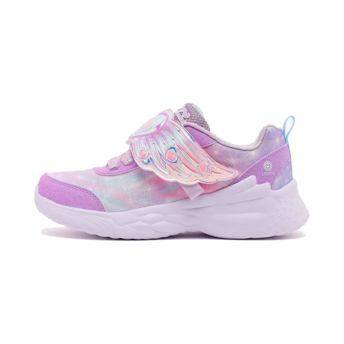 Skechers Dream Racer - Wing Luxe Büyük Kız Çocuk Mor Işıklı Spor Ayakkabı · 303067L-LAV (2/6)