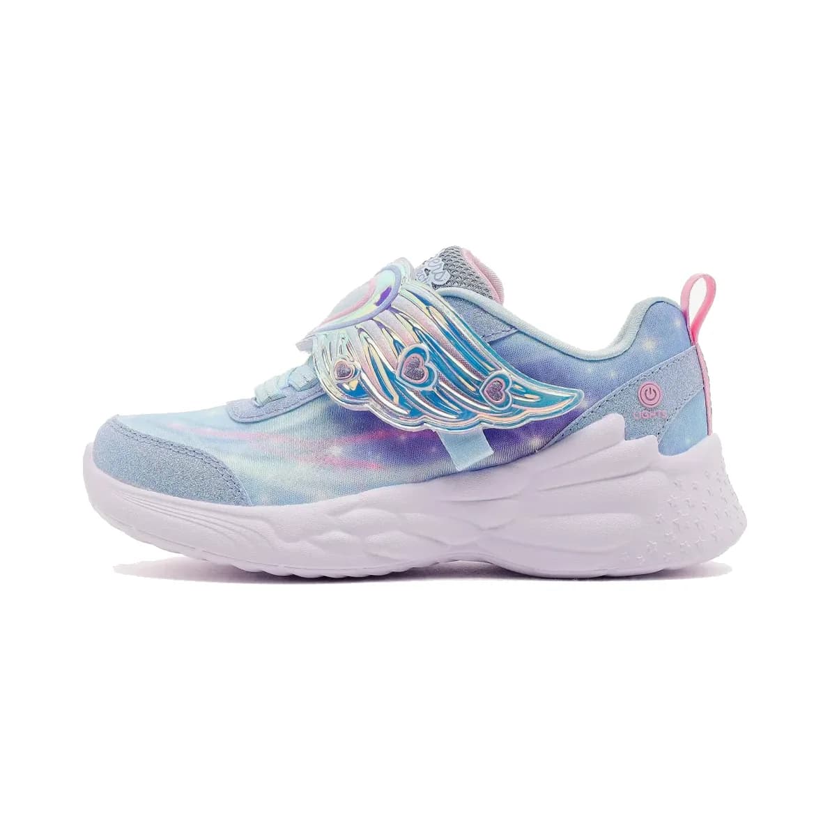 Skechers Dream Racer - Wing Luxe Büyük Kız Çocuk Mavi Işıklı Spor Ayakkabı · 303067L-LTBL