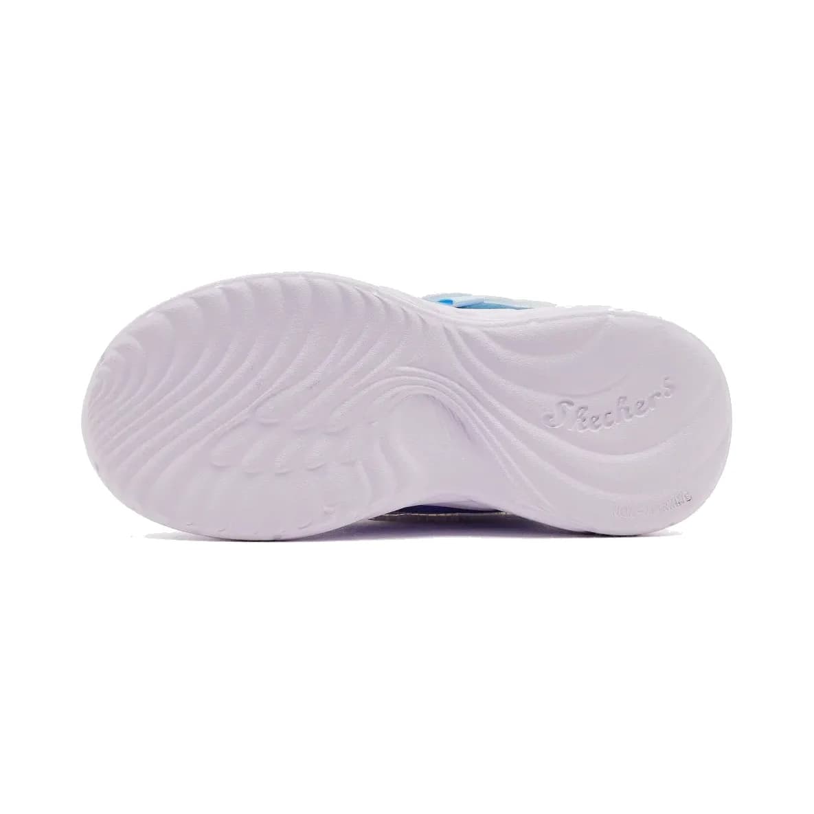 Skechers Dream Racer - Wing Luxe Büyük Kız Çocuk Mavi Işıklı Spor Ayakkabı · 303067L-LTBL (4/6)