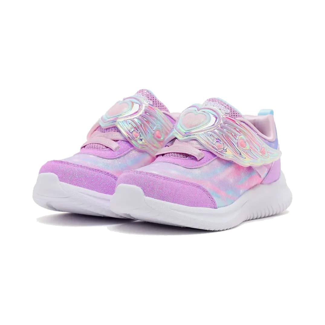 Skechers Jumpsters Küçük Kız Çocuk Mor Işıklı Spor Ayakkabı · 303068N-LAV (3/6)