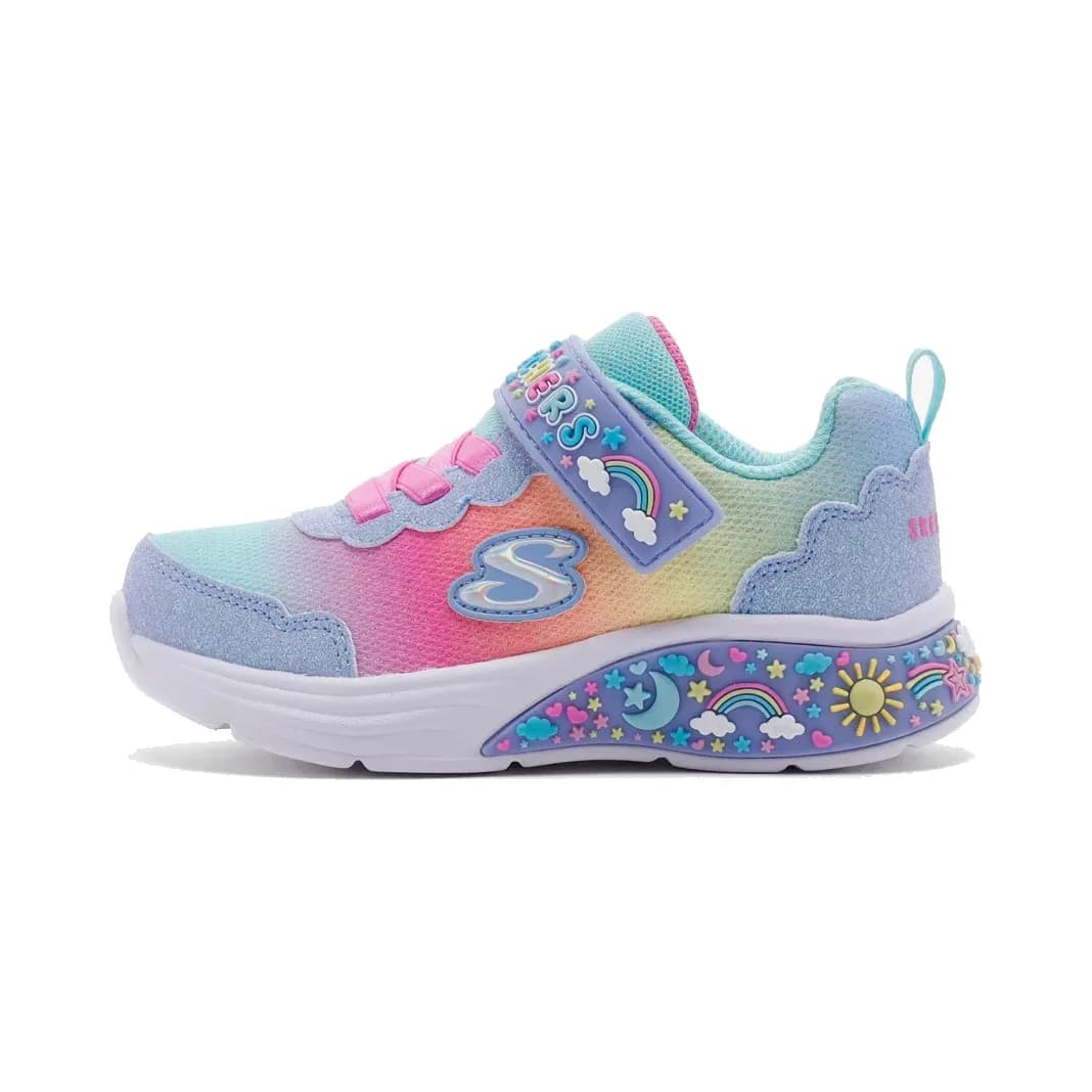 Skechers My Dreamers Küçük Kız Çocuk Mavi Işıklı Spor Ayakkabı · 303157N-LBMT (2/12)