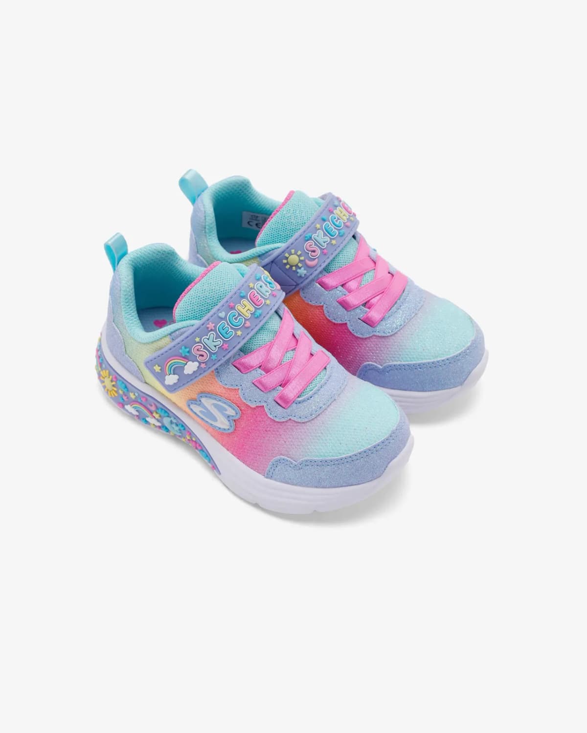 Skechers My Dreamers Küçük Kız Çocuk Mavi Işıklı Spor Ayakkabı · 303157N-LBMT (6/12)