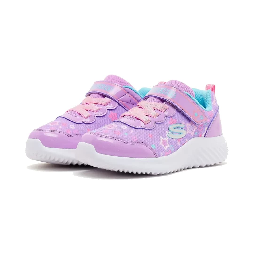 Skechers Bounder - Lil Star Friends Küçük Kız Çocuk Mor Spor Ayakkabı · 303167N-LVMT (3/5)