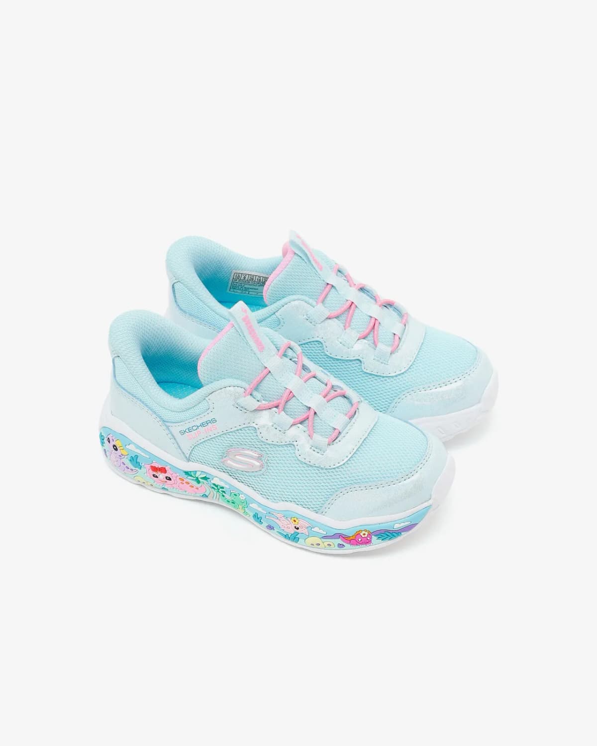 Skechers Play Scene Küçük Kız Çocuk Mavi Spor Ayakkabı · 303183N-LBMT (6/7)