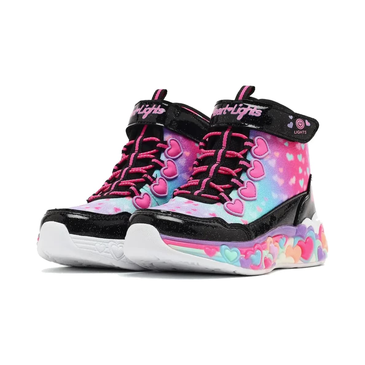Skechers Eternal Heart Lights Büyük Kız Çocuk Siyah Işıklı Bot · 303262L-BKMT (3/6)